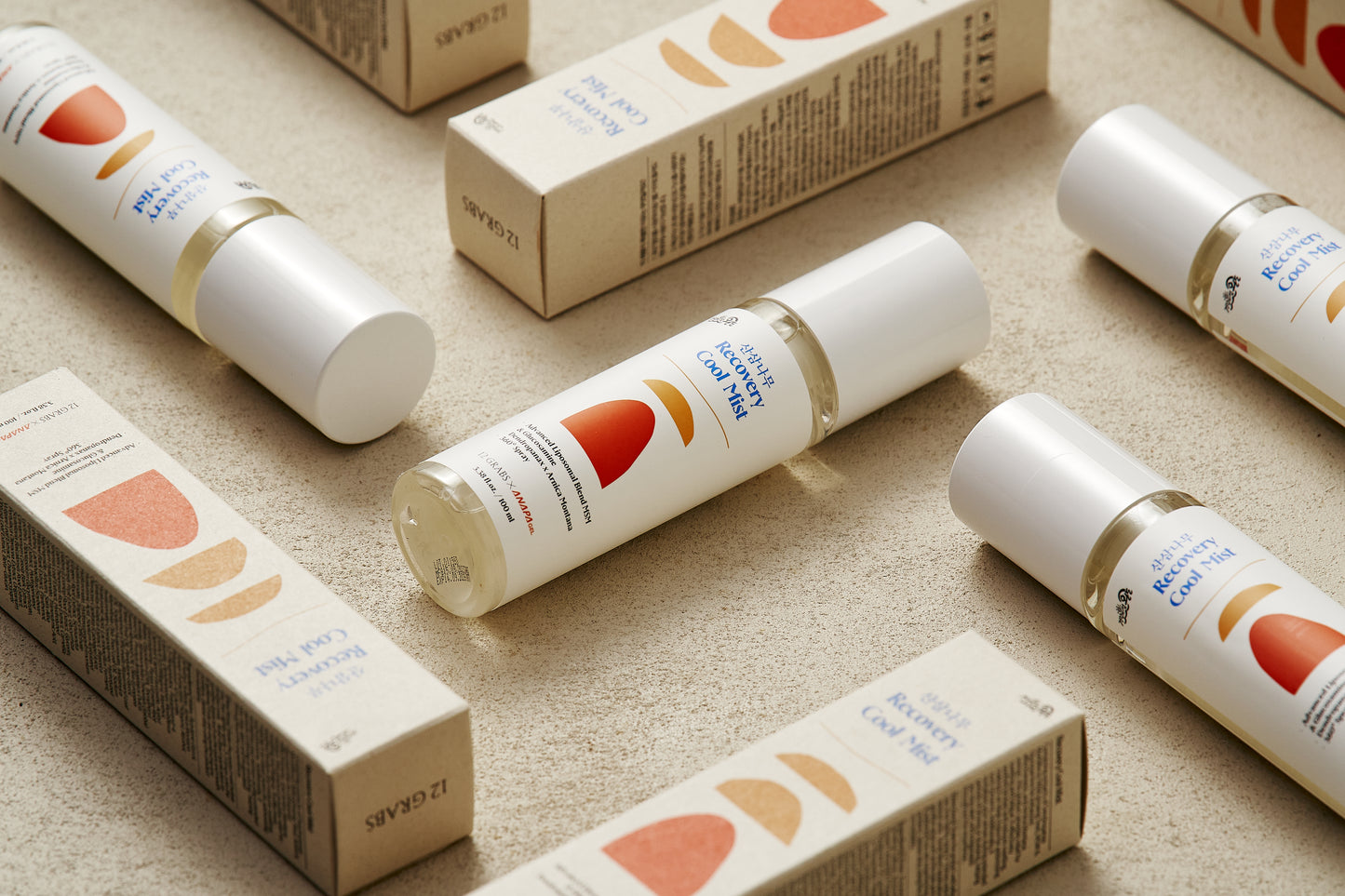 12GRABS Recovery Cool Mist – Hwangchil + Arnica Montana + MSM Liposome Instant Refresh & Fatigue Relief Spray 100ml