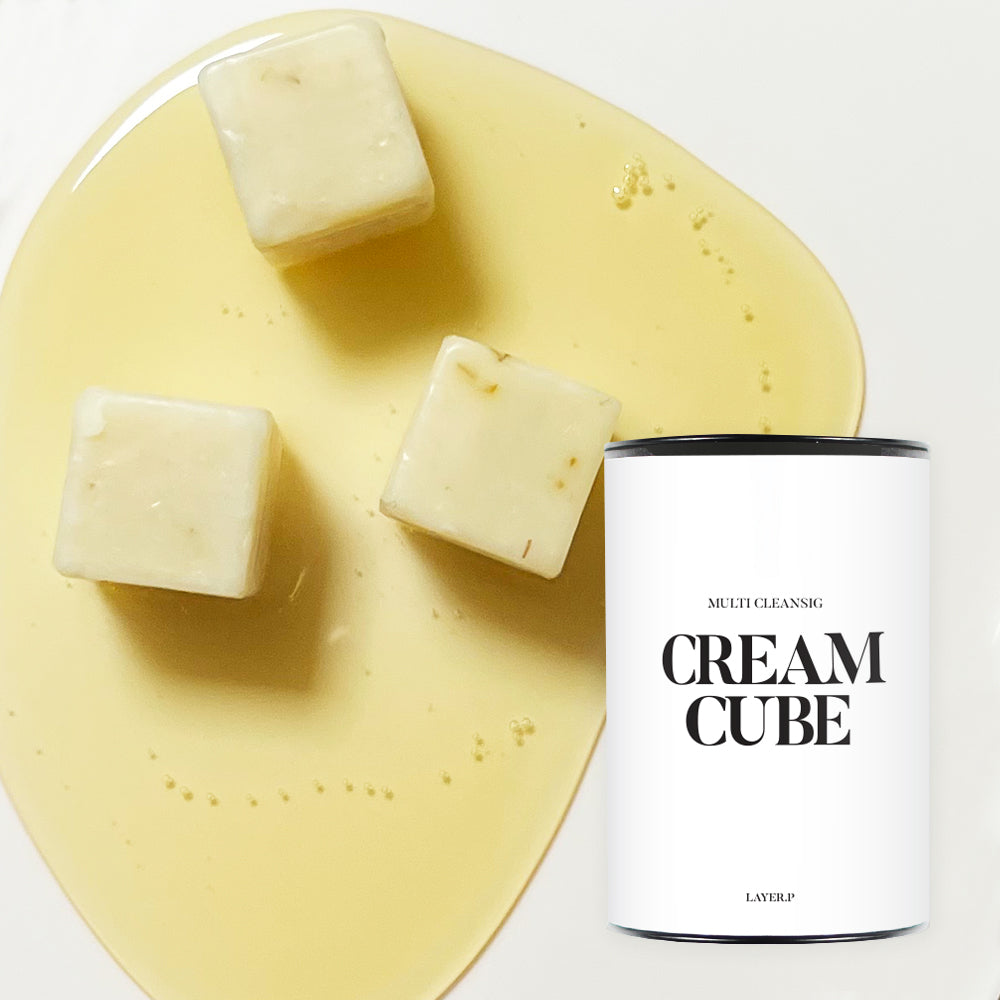 LAYER.P Cream Cube Set 100g (5 Cubes + Foam Maker)