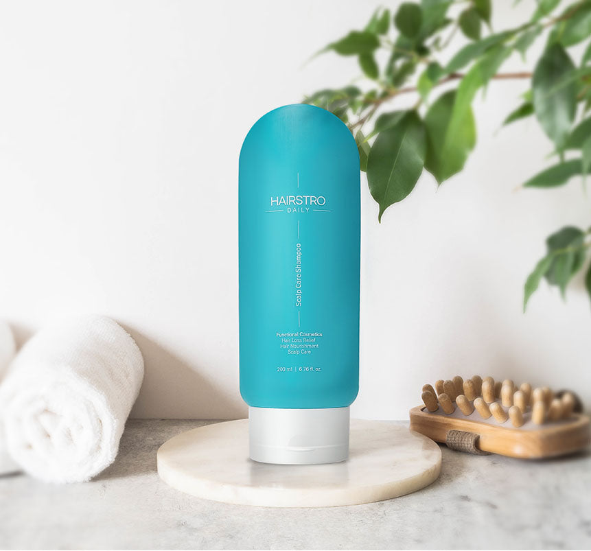 HAIRSTRO Scalp Care Shampoo 200ml | Deep Cleanse & Exfoliation | Soothing, Oil-Moisture Balance & Daily Mild Formula | Korean Scalp Therapy