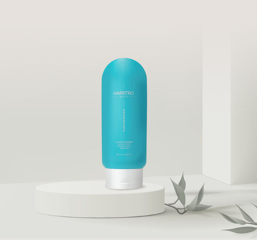 HAIRSTRO Scalp Care Shampoo 200ml | Deep Cleanse & Exfoliation | Soothing, Oil-Moisture Balance & Daily Mild Formula | Korean Scalp Therapy