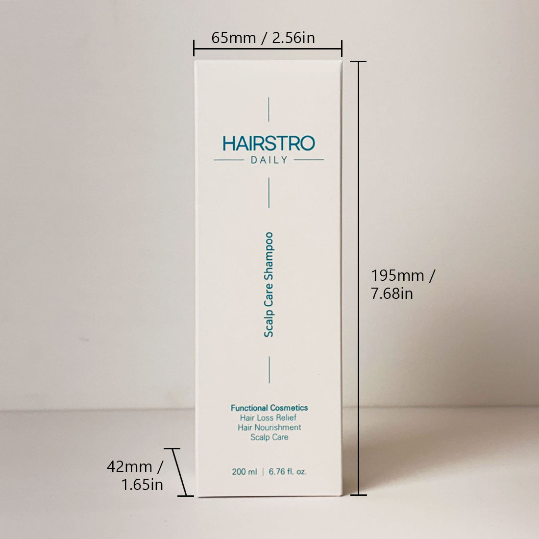 HAIRSTRO Scalp Care Shampoo 200ml | Deep Cleanse & Exfoliation | Soothing, Oil-Moisture Balance & Daily Mild Formula | Korean Scalp Therapy