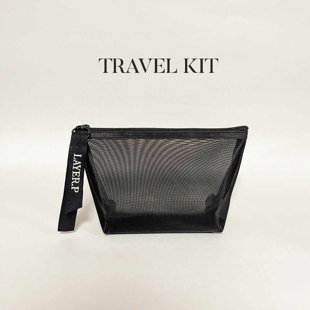 LAYER.P Travel Kit (3 Cubes + Foam Maker)