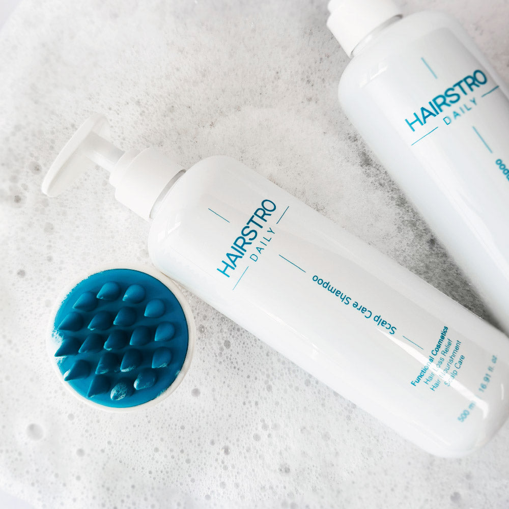 HAIRSTRO Scalp Care Shampoo 500ml | Deep Cleanse & Exfoliation | Soothing, Oil-Moisture Balance & Daily Mild Formula | Korean Scalp Therapy
