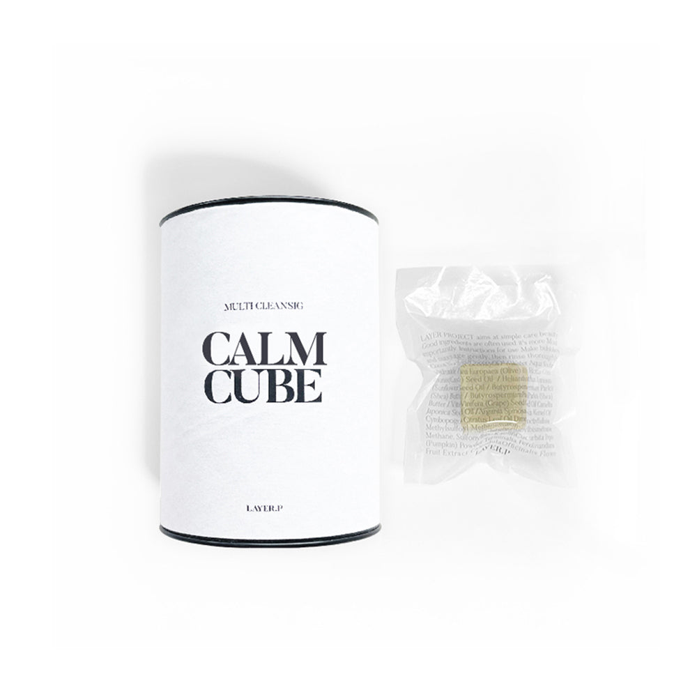 LAYER.P Calm Cube Set 100g (5 Cubes + Foam Maker)