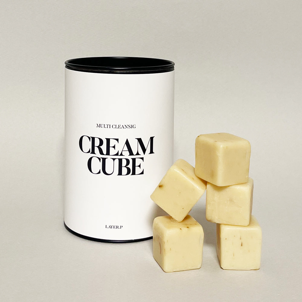 LAYER.P Cream Cube Set 100g (5 Cubes + Foam Maker)