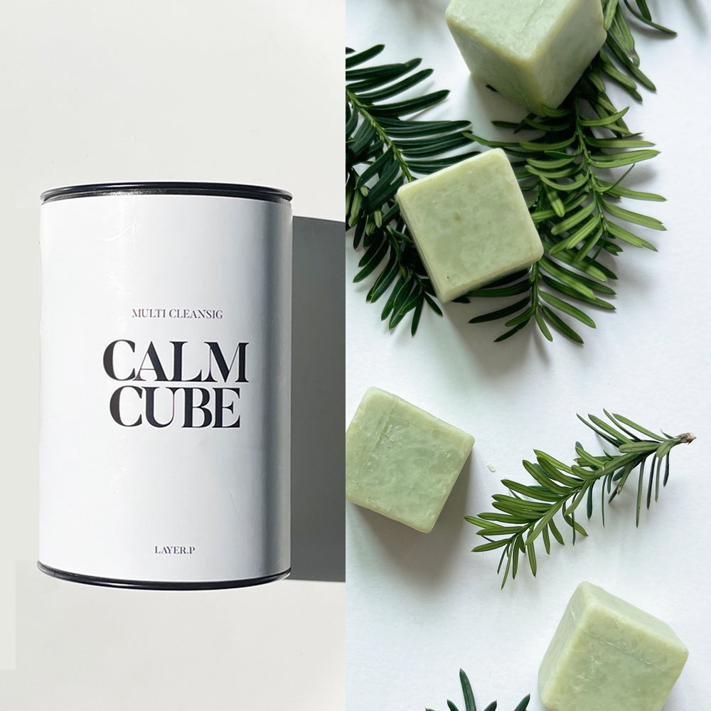 LAYER.P Calm Cube Set 100g (5 Cubes + Foam Maker)