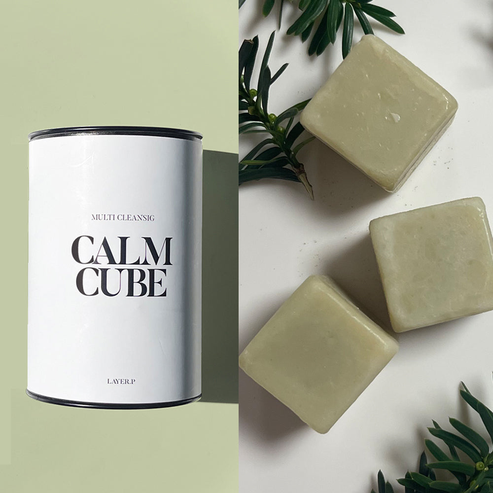 LAYER.P Calm Cube Set 100g (5 Cubes + Foam Maker)