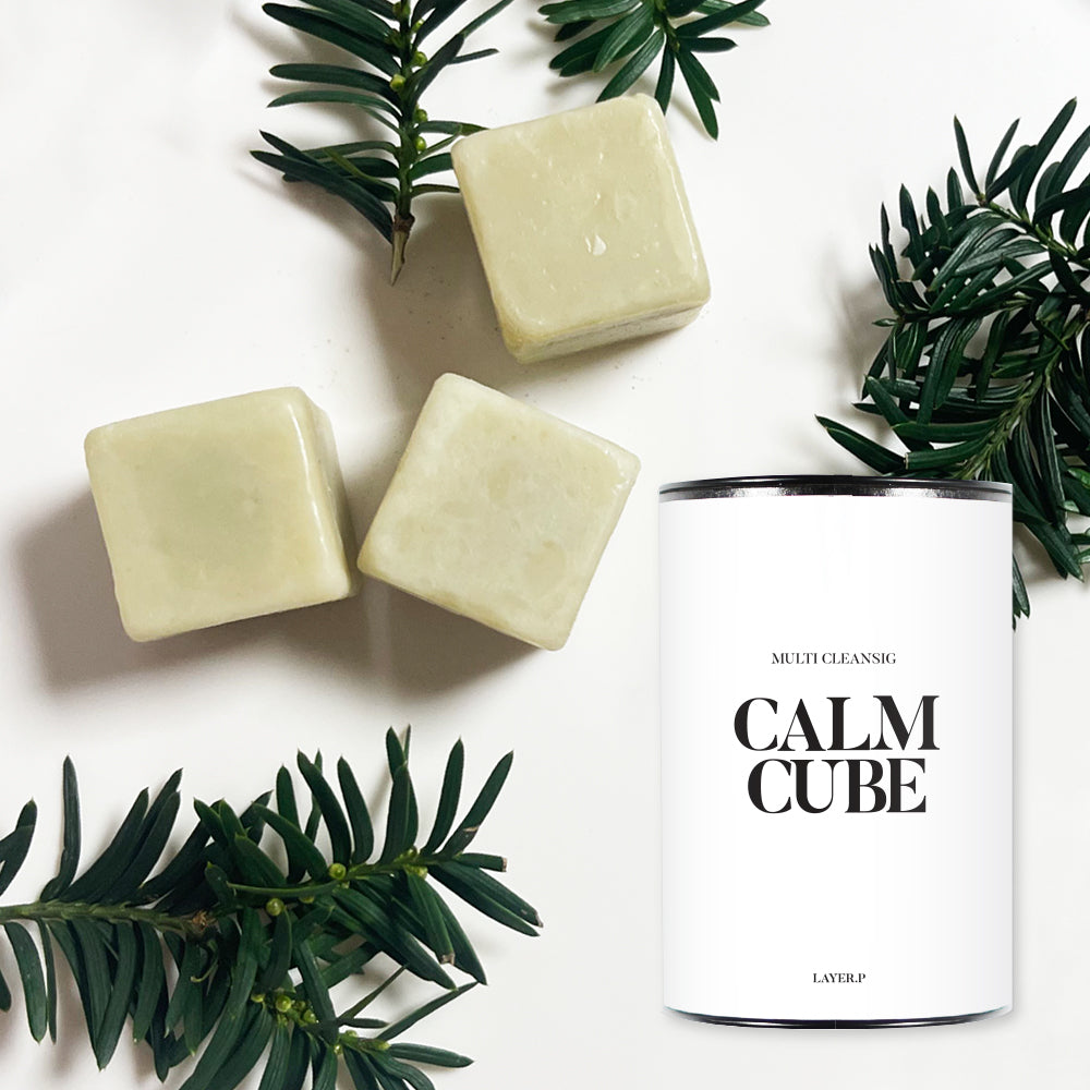 LAYER.P Calm Cube Set 100g (5 Cubes + Foam Maker)