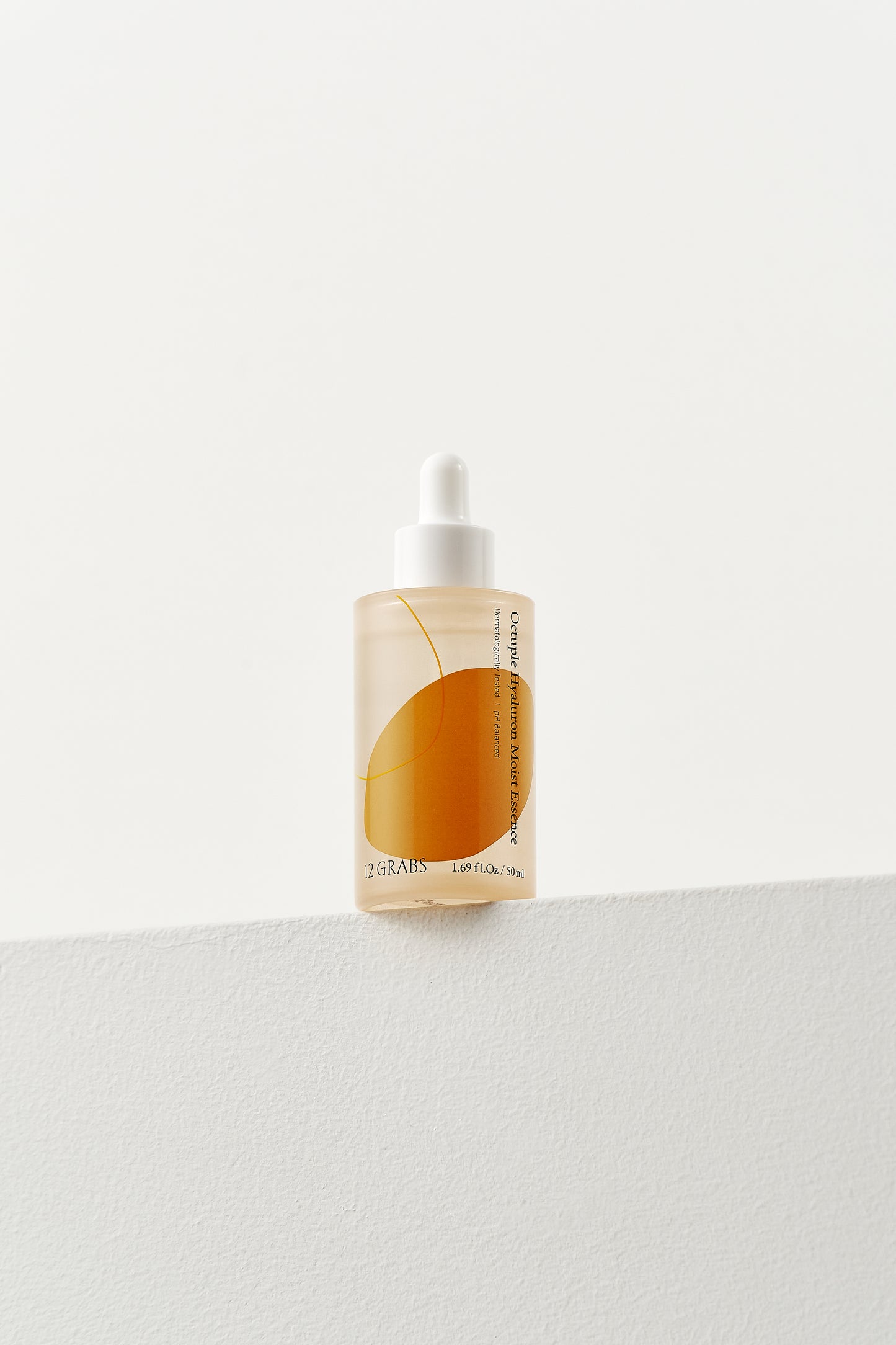 12GRABS 8-Layer Octuple Hyaluronic Acid Essence with 5,000Da Ultra-Low Molecule HA & Bamboo Water – Intense Deep Hydration & Elasticity Booster