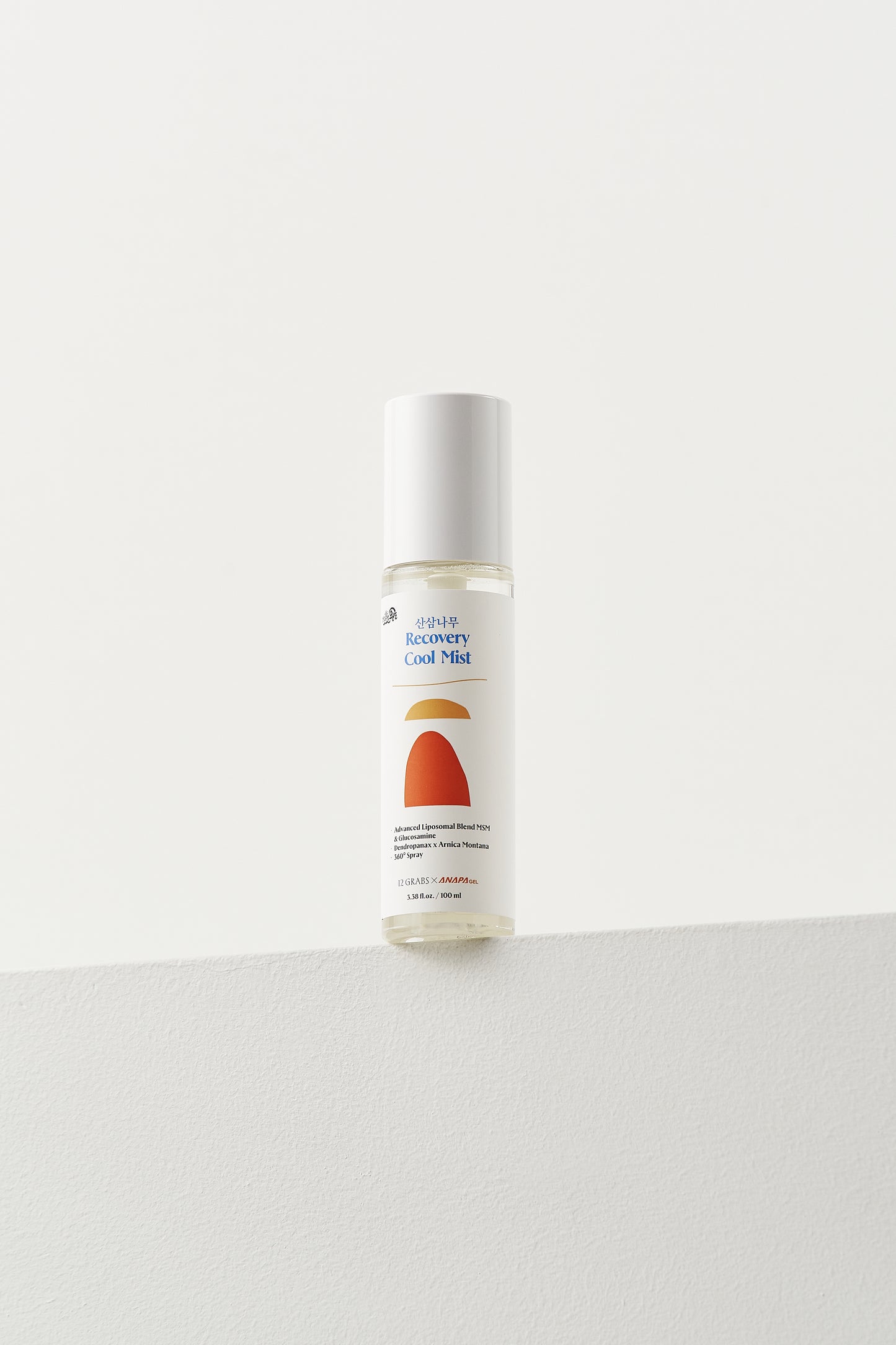 12GRABS Recovery Cool Mist – Hwangchil + Arnica Montana + MSM Liposome Instant Refresh & Fatigue Relief Spray 100ml