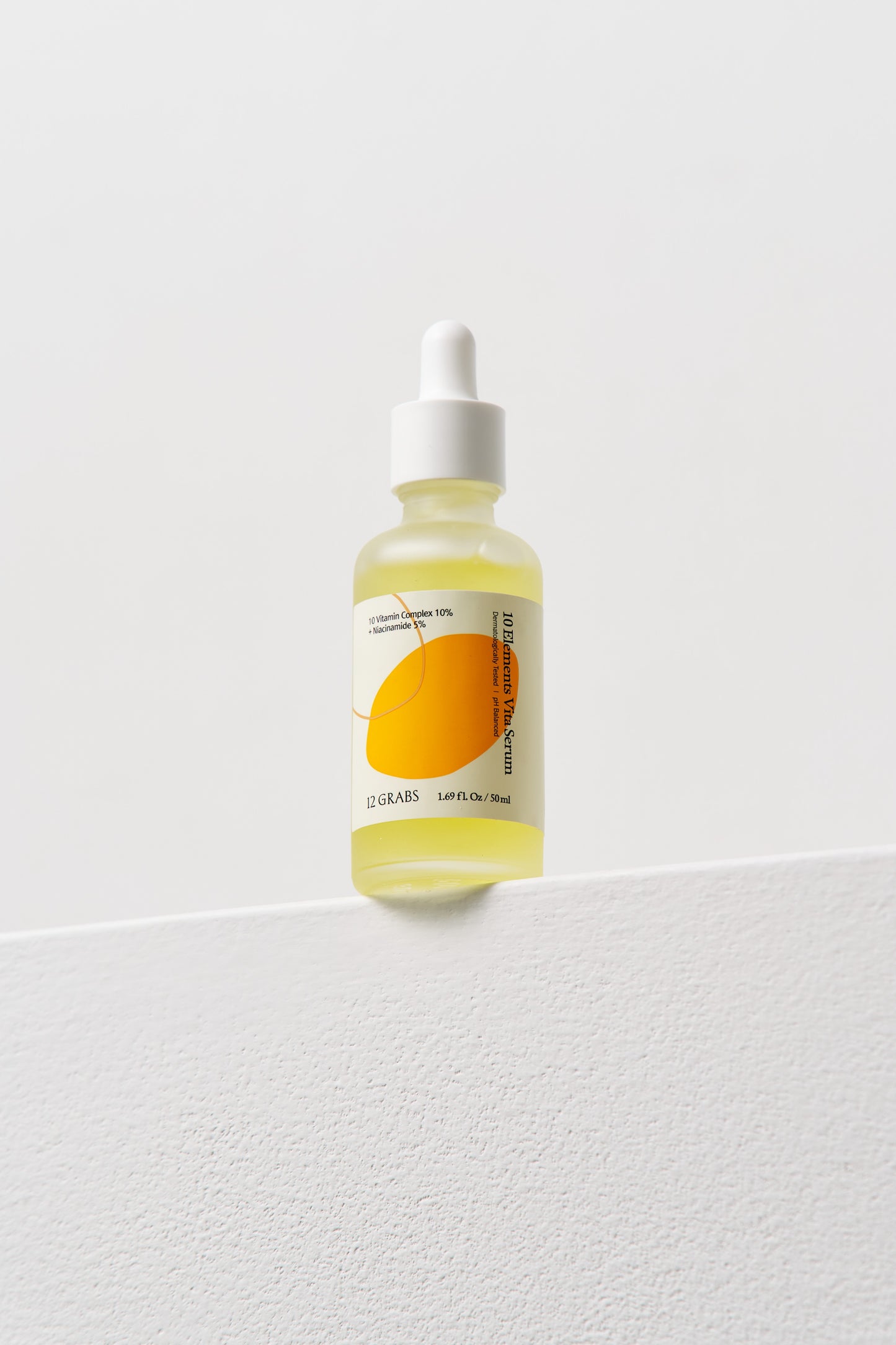 12GRABS 10% 10-Vitamin Complex + 5% Niacinamide Brightening Serum – Korean Dual Functional Whitening & Anti-Wrinkle Glow Booster