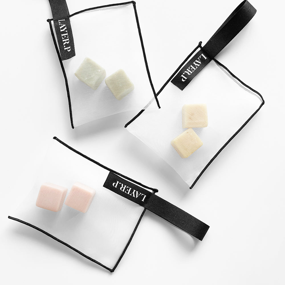 LAYER.P Travel Kit (3 Cubes + Foam Maker)