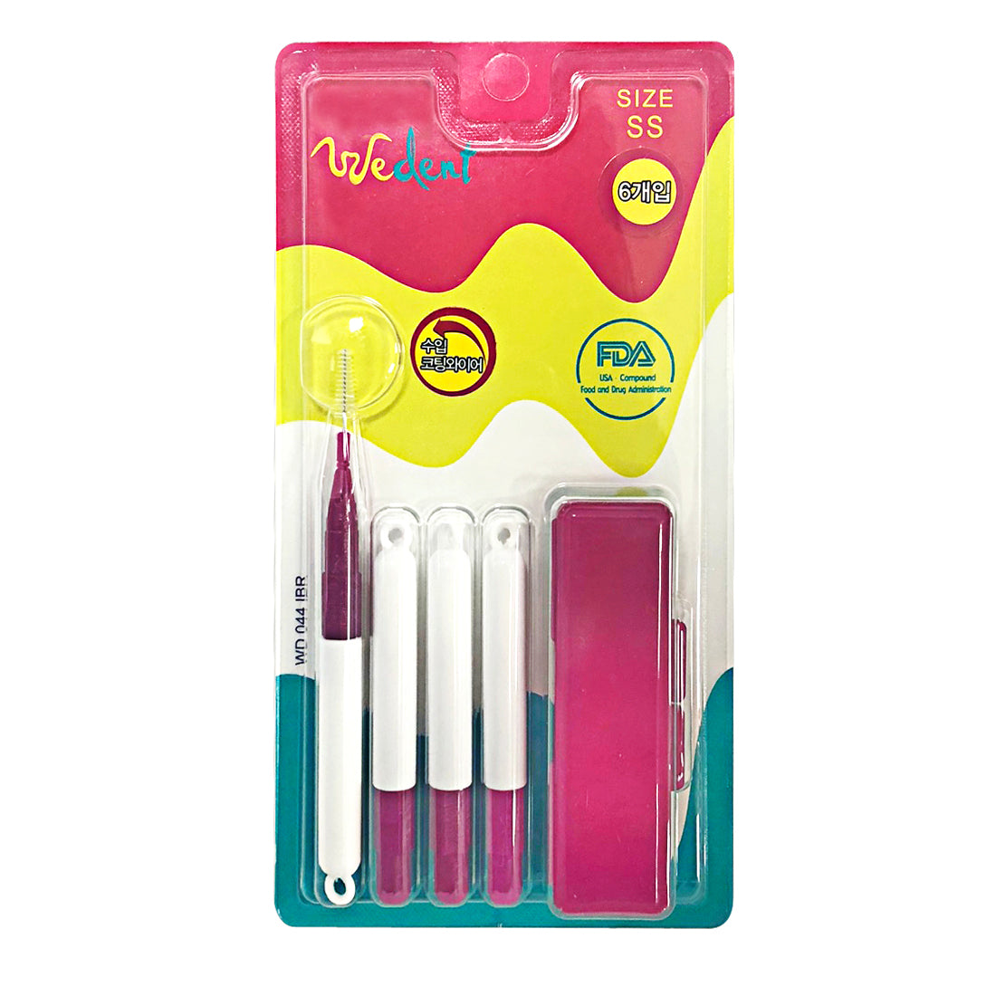 Wedent Aroma Inerdental Brush  6P+ case