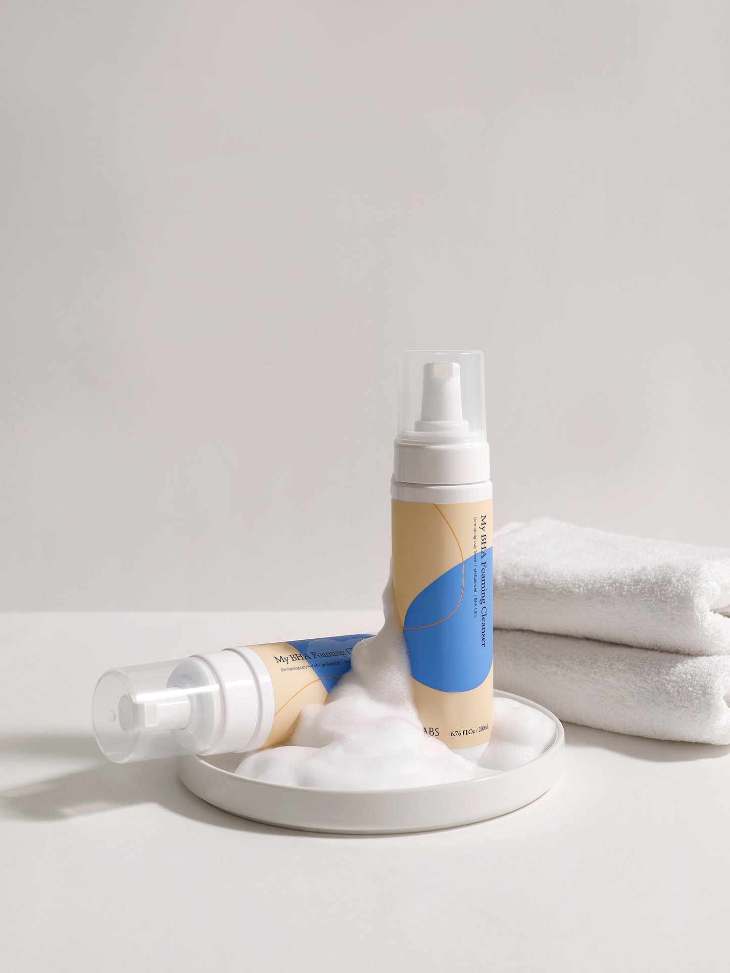 12GRABS BHA 1.8% Foaming Cleanser for Acne-Prone Skin – Pore Clearing, Exfoliating & Hydrating Korean Facial Wash