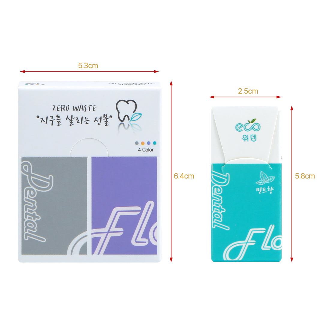 Wedent Eco dental floss 4P