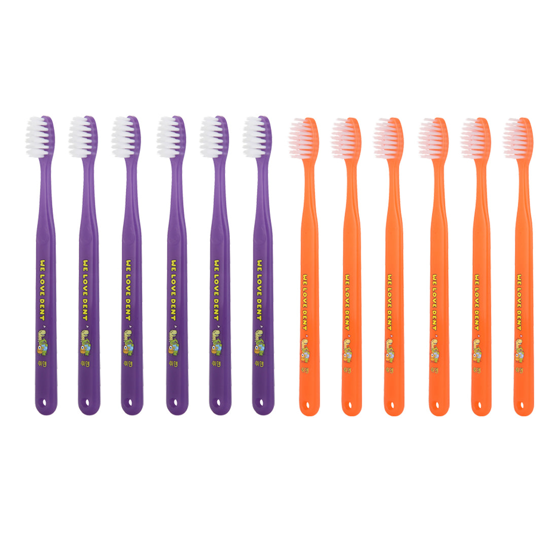 Wedent Kids & Junior ToothBrush 12P (Features: Products that change color with temperature) |For 3-9+ years old| (Toothbrush)