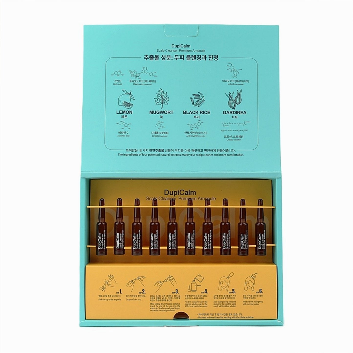 Dupicalm Scalp Cleanser Premium Ampoule 10 (Fullset)