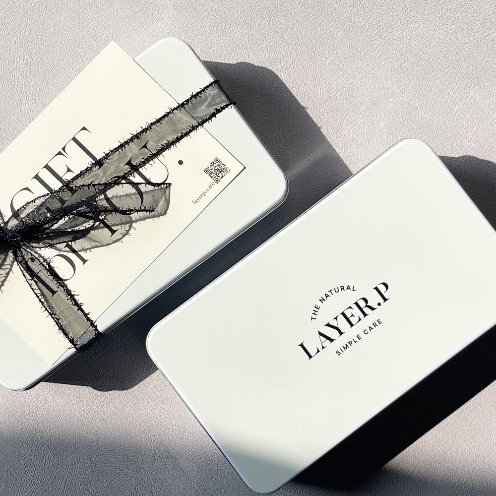 LAYER.P Tin Case Edition Set (4 Cubes + 3 Shampoo Bars + Foam Maker)